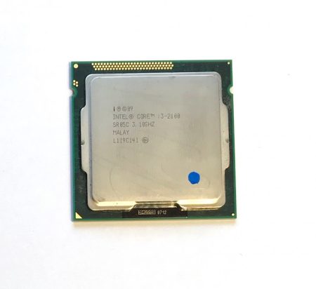 Intel Core i3-2100 3,10Ghz használt processzor CPU LGA1155 3Mb cache  2. gen. SR05C
