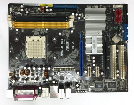 Asus M2N-e SLI AMD AM2+ AM2 használt alaplap DDR2