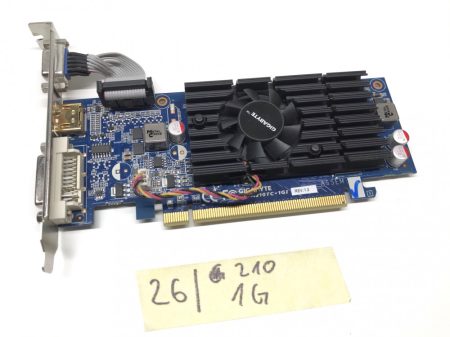 Gigabyte nVIDIA Geforce 210 1Gb DDR3 64bit használt videokártya HDMI
