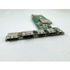   HP EliteBook 8560w használt bontott DisplayPort USB Firewire Esata SD card csatlakozó panel 01015S900-388-G