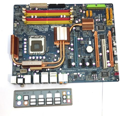 Gigabyte GA-EP45-DS4 LGA775 használt alaplap DDR2 PCI-e P45 Express Chipset
