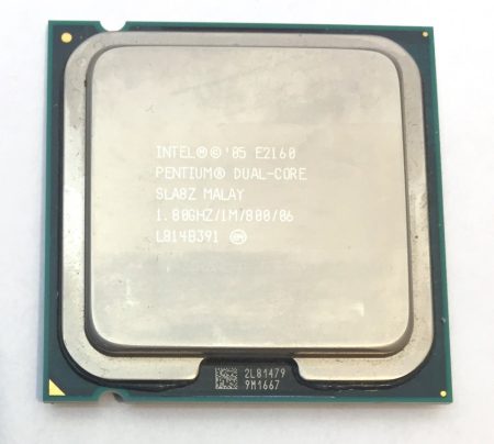 Intel Pentium Dual-Core E2160 1,80Ghz használt processzor CPU LGA775 800Mhz FSB 1Mb Cache SLA8Z SLA3H