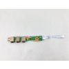   HP Pavilion dv6-2090eg használt bontott Jack audio csatlakozó panel DAUT3AAB6C0
