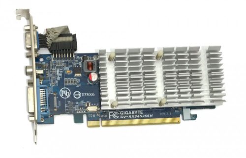 Gigabyte AMD ATI Radeon HD 3450 256Mb PCI-e használt videokártya 