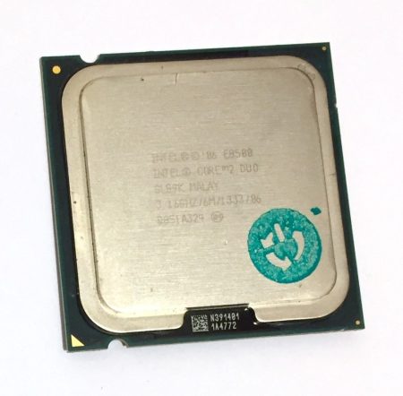 Intel Core 2 Duo E8500 3,16Ghz kétmagos Processzor CPU LGA775 1333Mhz FSB 6Mb L2 SLB9K