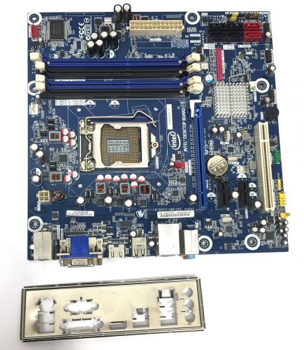 Intel Desktop Board DH55TC LGA1156 használt alaplap H55 PCI-e DDR3 1. gen.
