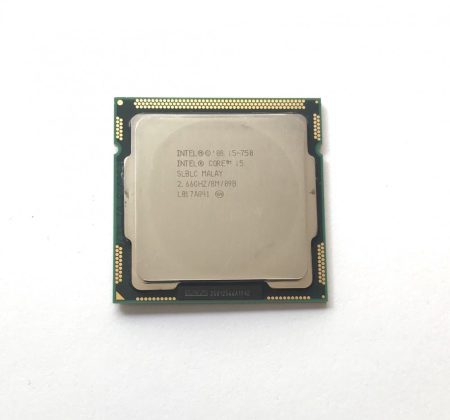Intel Core i5-750 3,20Ghz használt QUAD processzor CPU LGA1156 SLBLC 8Mb cache 1. gen.