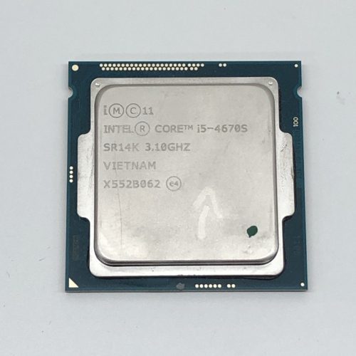 Intel Core i5-4670S Quad Core 3,80Ghz használt Quad CPU processzor LGA1150 4. gen. SR14K