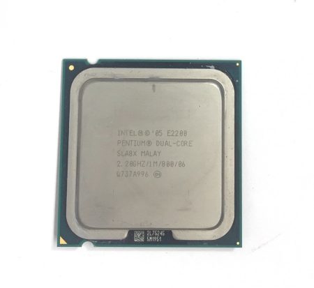 Intel Pentium Dual-Core E2200 2,20Ghz használt processzor CPU LGA775 800Mhz FSB 1Mb Cache SLA8X