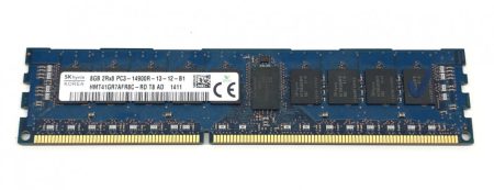 8Gb PC3-14900R használt workstation / szerver memória REG ECC RAM 1866Mhz RDIMM 
