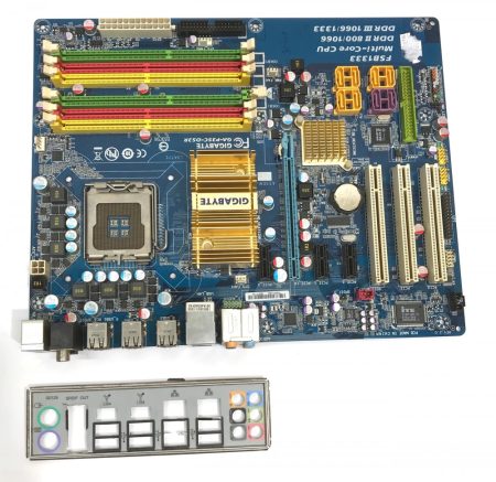 Gigabyte GA-P35C-DS3R LGA775 használt alaplap DDR2 P35 4db PCI-e