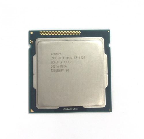 Intel Xeon E3-1225 3,4Ghz Quad CPU processzor LGA1155 SR00G