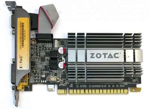 Zotac nVidia Geforce 210 1Gb GDDR3 HDMI használt videokártya