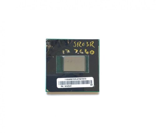 Intel Core i7-2640M használt laptop CPU processzor 3,50Ghz G2 2. gen SR03R 4Mb Cache 