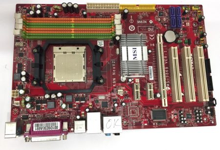MSI K9N NEO V2 AMD AM2 használt alaplap DDR2 6 Hónap Garancia 