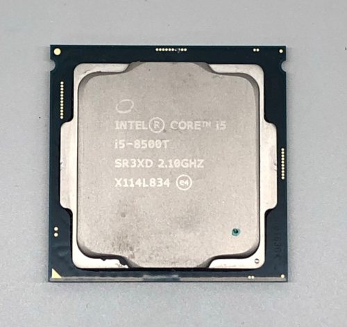 Intel Core i5-8500T 3,50Ghz 6 magos használt processzor CPU LGA1151 SR3XD 9Mb cache 8. gen.