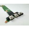   HP EliteBook 8560w használt bontott Jack audio USB csatlakozó panel 01015F700-388-G