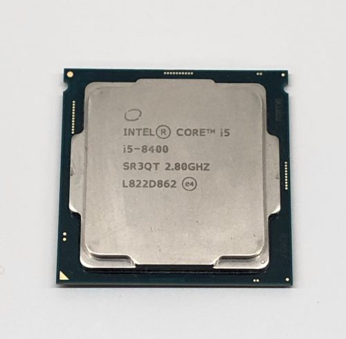 Intel Core i5-8400 4,00Ghz 6 magos használt processzor CPU LGA1151 SR3QT 9Mb cache 8. gen.
