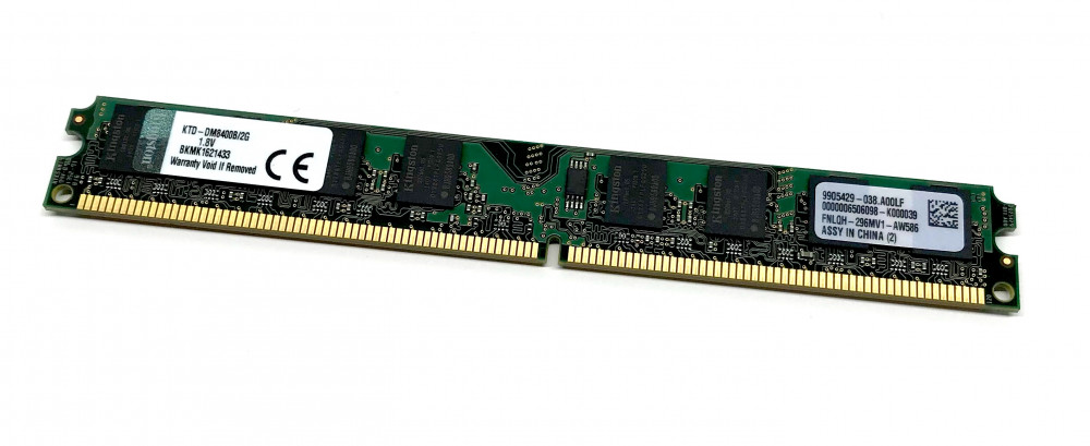 Kingston 2Gb DDR2 667Mhz PC Számítógép Memória Ram KTD-DM840