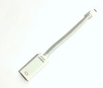   Mini Display Port DP Apple ThunderBolt - HDMI átlakító adapter kábel 4K 2160x4096 UHD 24cm