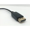   DP HDMI átalakító adapter kábel DisplayPort apa - HDMI anya 25cm