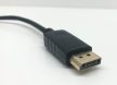 DP HDMI átalakító adapter kábel DisplayPort apa - HDMI anya 25cm