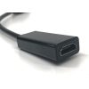   DP HDMI átalakító adapter kábel DisplayPort apa - HDMI anya 25cm