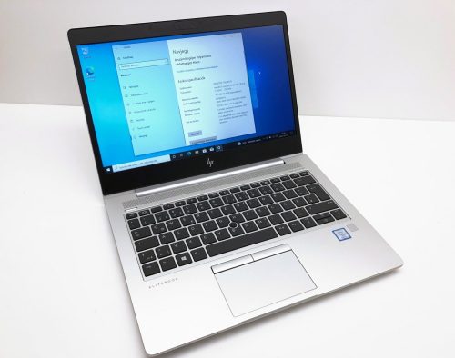 (B) Hp EliteBook 830 G5 használt laptop Intel Core i5-8350U 3,6Ghz 8GB DDR4 256GB SSD 13,3" Full HD IPS Webcam