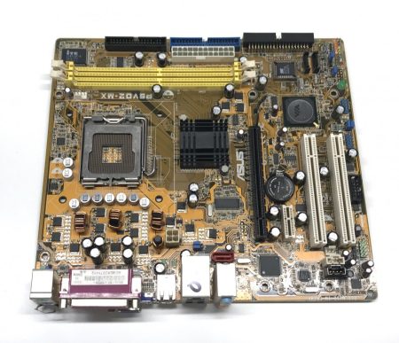 Asus P5VD2-MX LGA775 használt alaplap DDR2 integrált VGA PCI-e SATA