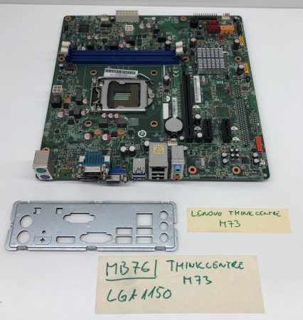 Lenovo ThinkCentre M73 SFF használt bontott alaplap LGA1150 4. generáció IH81M 00KT266