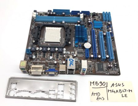 Asus M4A78LT-M LE AM3 használt alaplap PCI-e DDR3 AMD 760G