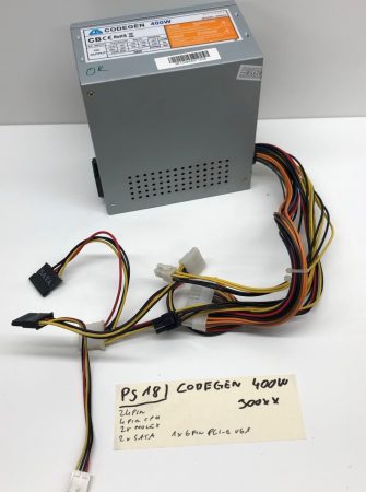 Codegen 400W használt tápegység 300XX PC TÁP 8cm