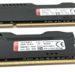 Kingston HyperX FURY 16Gb KIT (2x8GB) használt memória RAM DDR3 1600MHz  PC3-12800 CL10 HX316C10FBK2/16