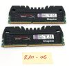   Kingston HyperX BEAST 8Gb KIT (2x4GB) használt memória RAM DDR3 1600MHz PC3-12800 CL11 KHX16C9T3K4/16X