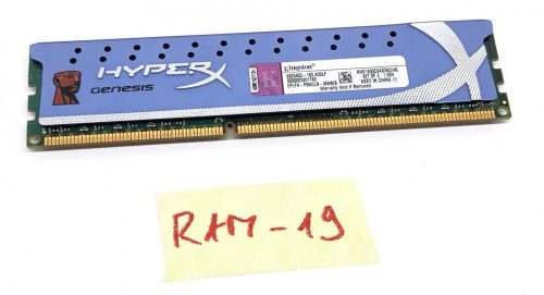 Kingston HyperX Genesis 2Gb DDR3 használt memória RAM 1600MHz PC3-12800 CL9 KHX1600C9AD3K2/4G