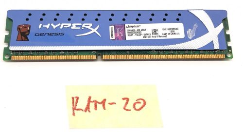 Kingston HyperX Genesis 4Gb DDR3 használt memória RAM 1600MHz PC3-12800 CL9 KHX1600C9D3/4G