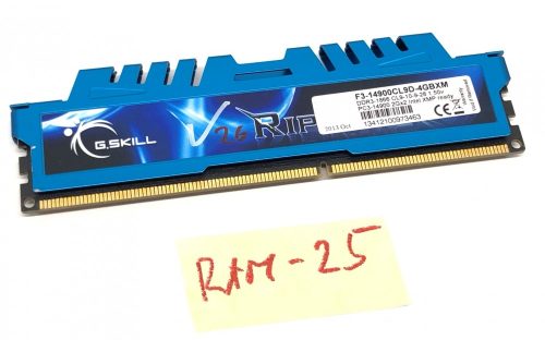 G.SKILL Ripjaws X 2Gb DDR3 használt memória RAM 1866MHz PC3-14900 CL9 F3-14900CL9D-4GBXM