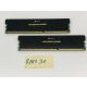 Corsair VENGEANCE LP 16GB KIT (2x8GB) használt memória RAM DDR3 1600MHz PC3-12800 CL10 CML16GX3M2A1600C10