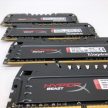 Kingston HyperX Beast 32GB (4x 8GB) KIT használt memória RAM DDR3 1600MHz PC3-12800 CL9 KHX16C9T3K4/32X