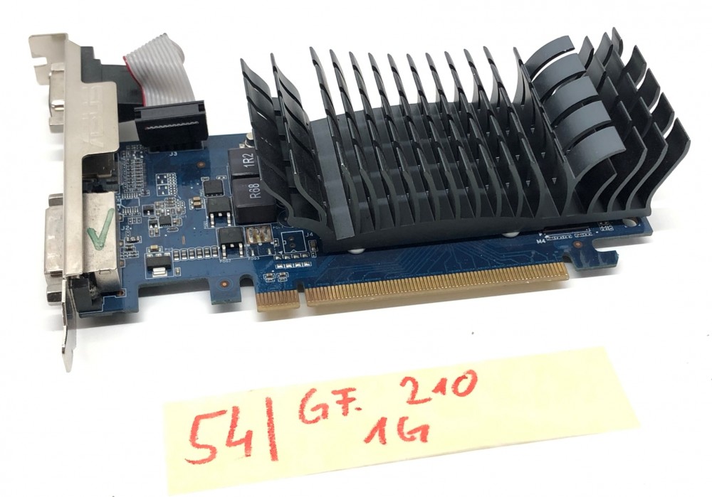 Asus nVIDIA Geforce GT 210 1Gb használt videokártya GDDR3 64