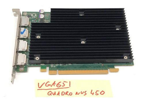 nVIDIA Quadro NVS 450 512Mb DDR3 128bit használt videokártya 4xDP