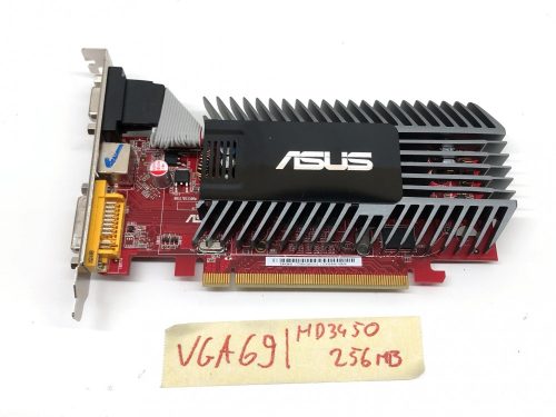 ASUS AMD Radeon HD 3450 256MB használt videokártya EAH3450