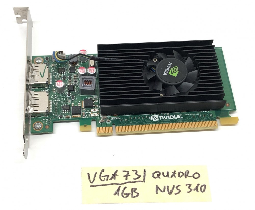 Nvidia Quadro Nvs 310 1gb Ddr3 Használt Videokártya Dp 81824