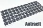 Magyar ékezetes billentyűzet matrica antracit - sötétszürke Matt 1év 100% kopás garanciával, nagyon jó minőség
