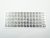 Kiváló minőségű magyar billentyűzet matrica ezüst szürke